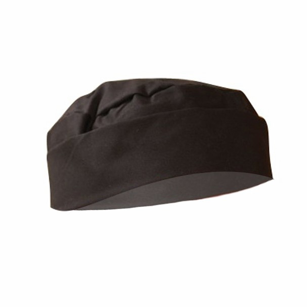 Denny's Men's Black Skull Cap / Chefswear (L) (Black)