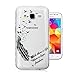 For Galaxy Core Prime Case , ivencase Silicone Cover Simple Ultra Slim Transparent Soft TPU Back Skin Thin Fit Samsung Galaxy Core Prime SM-G360F G3606 + One "ivencase " Anti-dust Plug Stopper