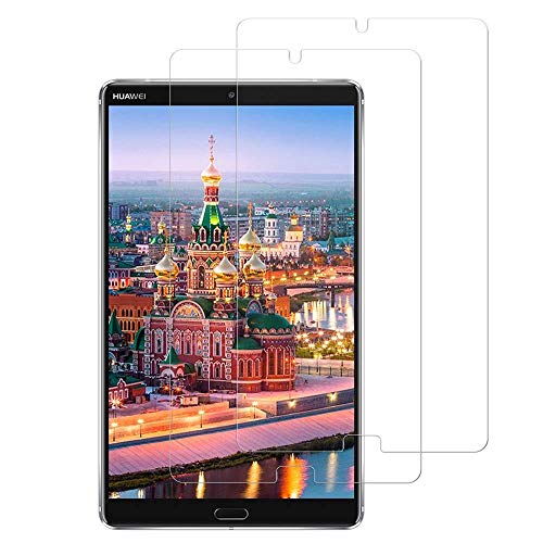 Kepuch 2 Paquetes Vidrio Templado Protector de Pantalla para Huawei MediaPad M5 8.4'