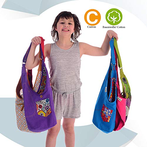 Sunsa - Borsa a tracolla per bambine, piccola