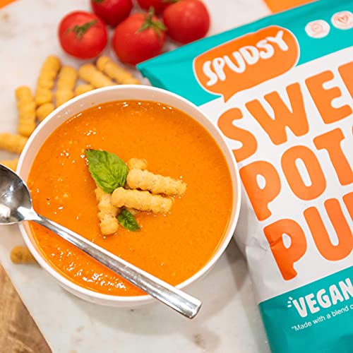 Spudsy Cheezy Cheddar Sweet Potato Puffs | Vegan Gluten Free Cheezies | Plant-Based, Allergen-Free, Non-GMO Kosher, Superfood Snack | 2 Pack, 4 oz Bags - Thumbnail 6