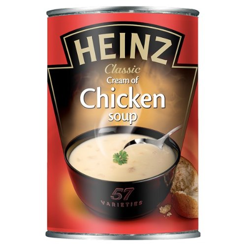 Heinz Sopa clásica de crema de pollo 12 x 400 g