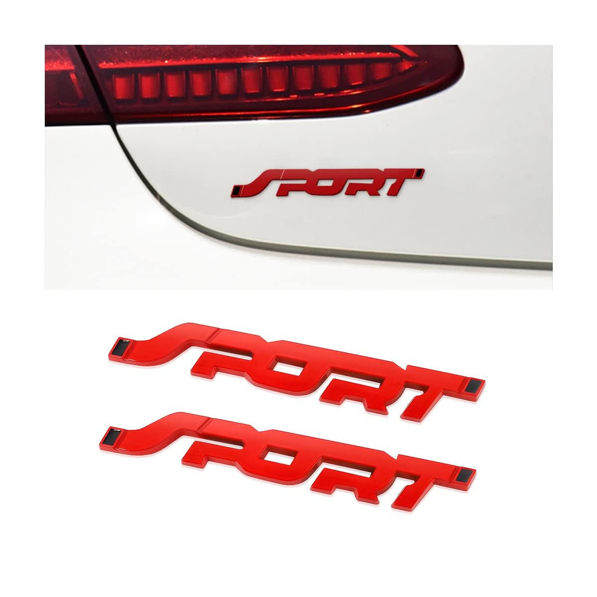 YDSTNiu 2PCS Car Decals for BMW 3er Touring 7 (VII) G21 I 2019-2022, Vehicle Graphics premium Body Decals scratch-resistant Styling Vinyl,Red