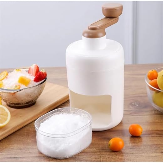 Maquina Triturador de Gelo e Raspadinha Manual Coquetéis Drinks