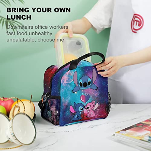 Cartoon Lunch Bag Portable Insulated Reusable Cute Lunch Box For Women Men Large Capacity Lunch Tote Bag For Office Work Picnic Travel Outdoors #TOP7