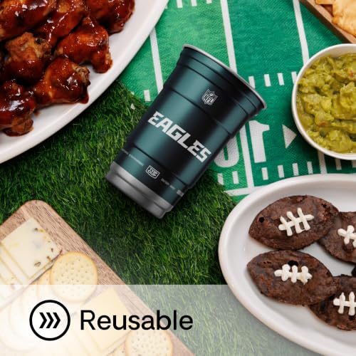 Top Cup NFL Philadelphia Eagles Aluminum Party Cups, 20oz, 20 Count - Image 5