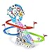 Haktoys Dalmatian Spotty Dog Chasing Game Playful Puppy Set | Upgraded Version Playful Playset with LED Flashing Lights and Music On/Off Button for Quiet Play, Safe and Durable, Gift for Toddlers&Kids