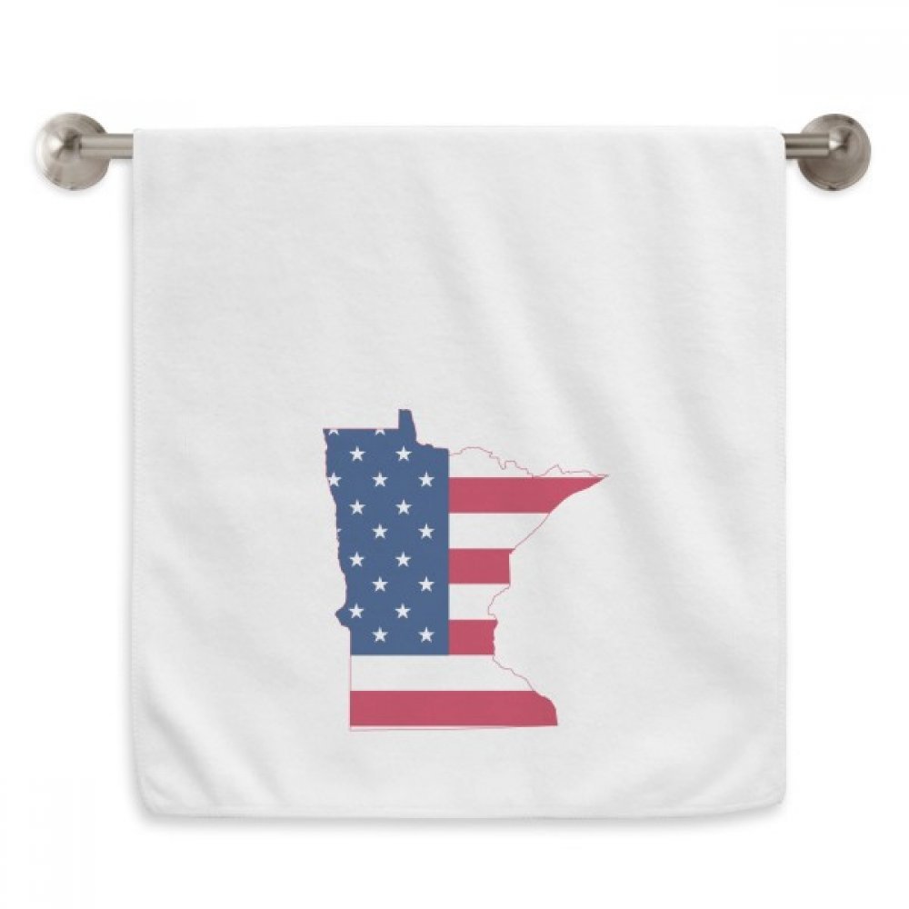 Serviette débarbouillette motif USA Minnesota pour le sport et le bien-être