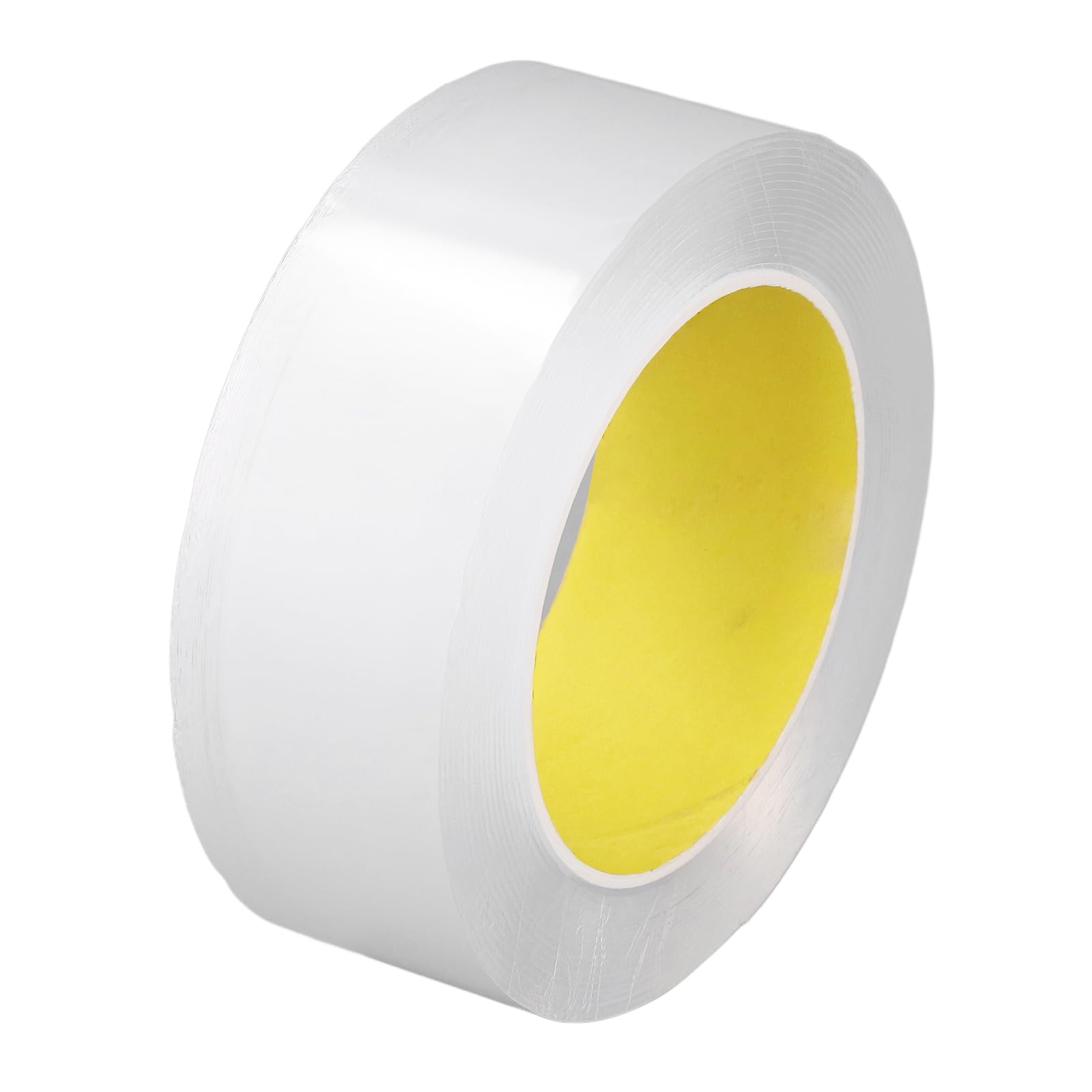 Przezroczysta dwustronna akrylowa taśma montażowa 5 rolek szerokość 40 mm długość 5 metrów grubość 0,1 mm do biur przemysłowych i użytku domowego wodoodporny wielokrotnego użytku