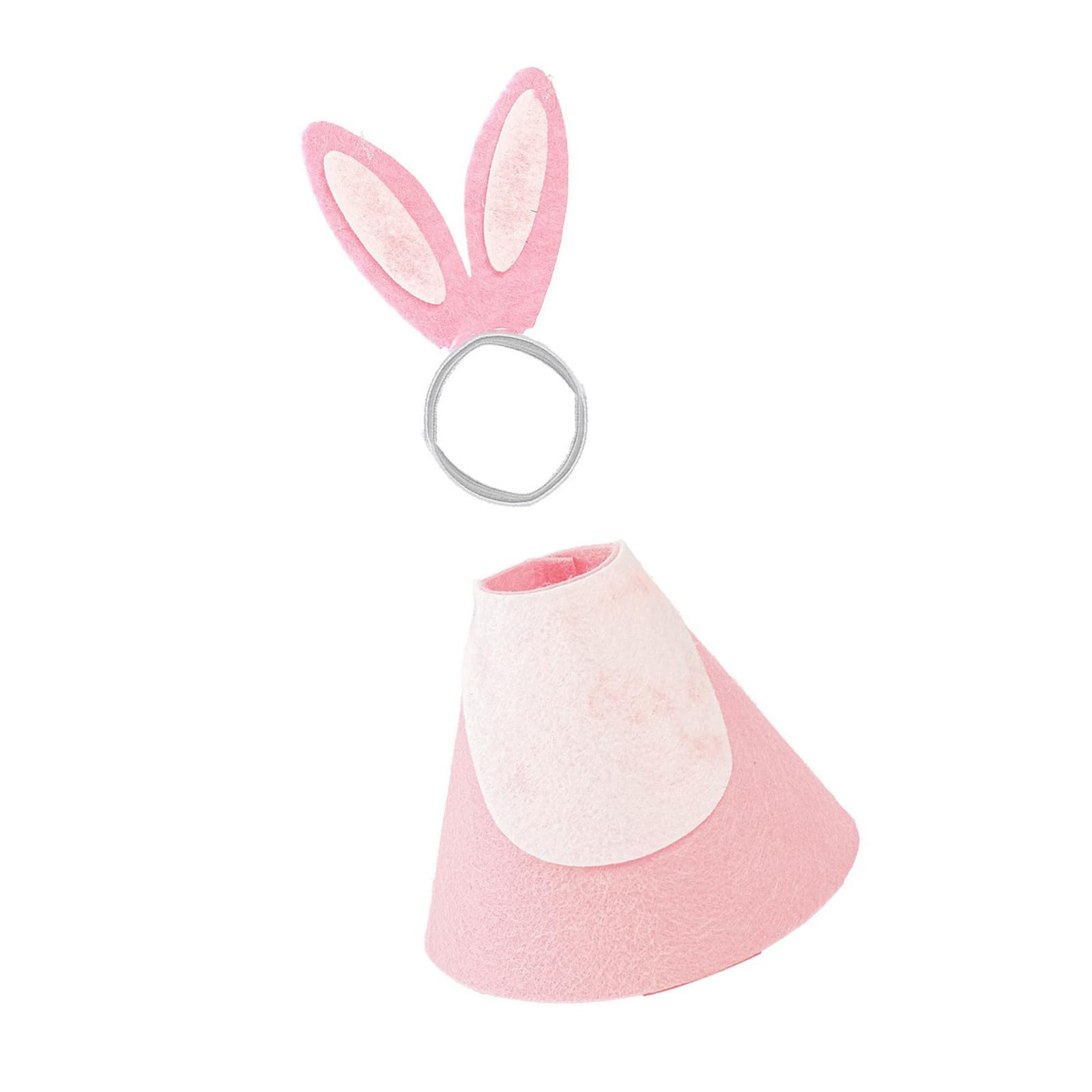 Jazuaiao Desk Geese Figurine Costume with Headband Felt Cloth Geese Clothing for Easter Decoration and Patricks Day Celebration Easter Decoration