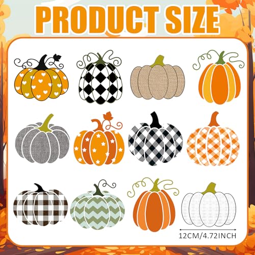 Set de 30 Imanes de Calabaza Decorativos para Refrigerador miniatura 2