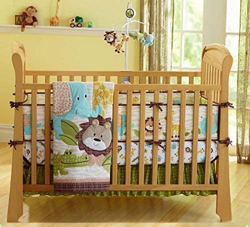 crib skirt and bumper set
