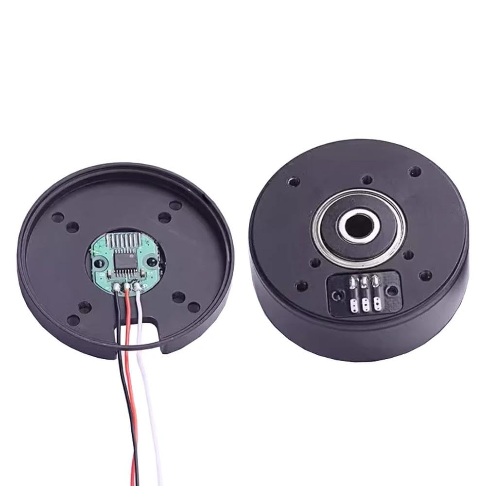 Accesorios Motor sin escobillas Micro cardán HT1105 Motor trifásico de alta velocidad AS5600/AS5048A codificador magnético 12V(With AS5600 encoder)