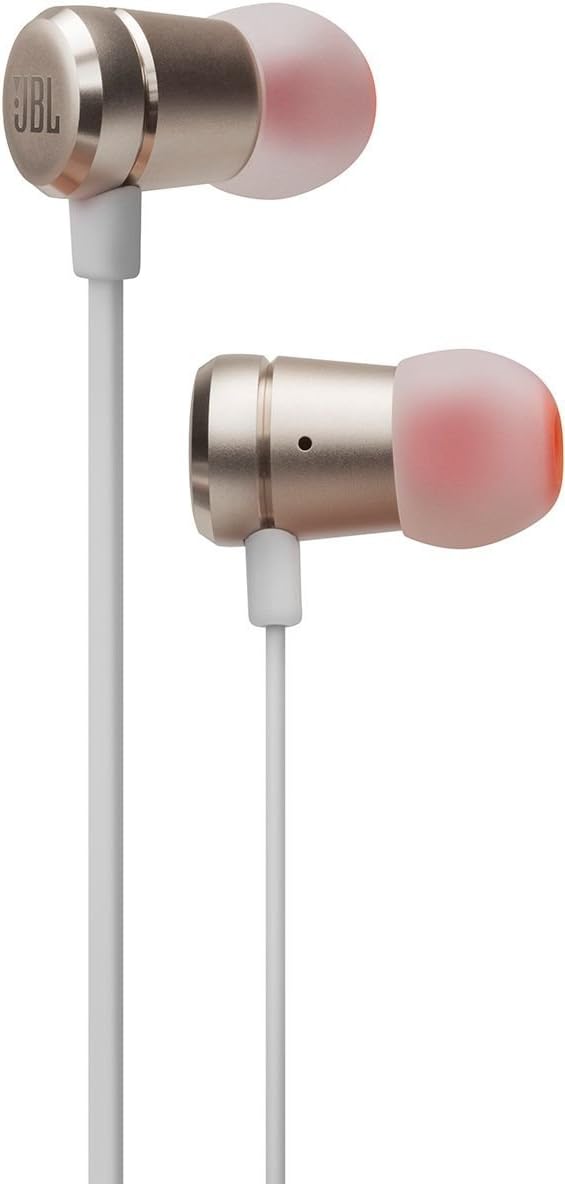 JBLT290 Harman In-Ear Headphone - Champagne Gold,JBLT290CGD