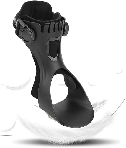 Yinhing Ortesis de pie caída, soporte de caída de pie para caminar, soporte de ortesis de pie de tobillo para hombres y mujeres, soporte para pie