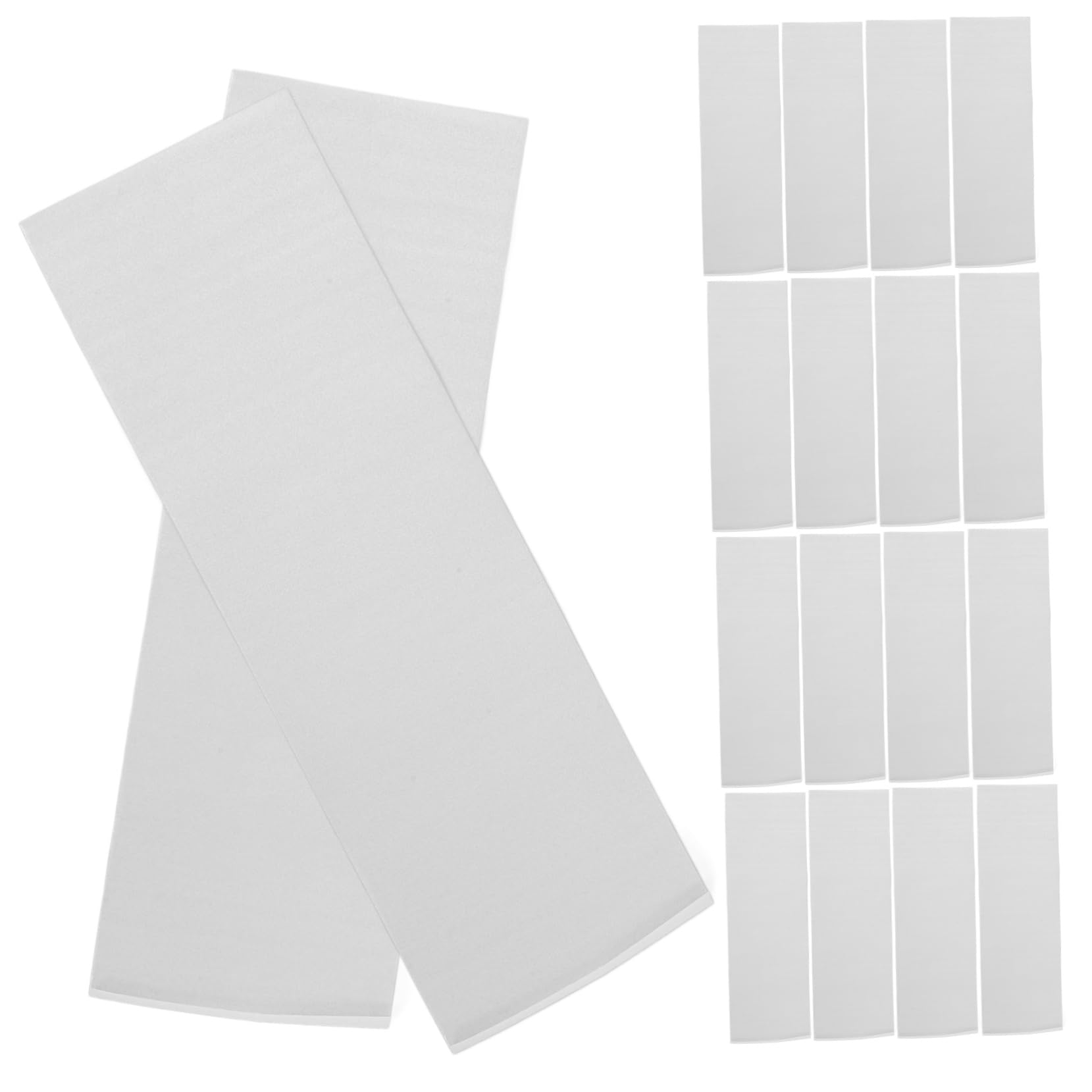 BESTYASH 50pcs Sheet Reusable Hair Dye Professional Hair Highlighting Strips for Salon Use Tear Resistant Coloring for Stylists for Dyeing Highlighting