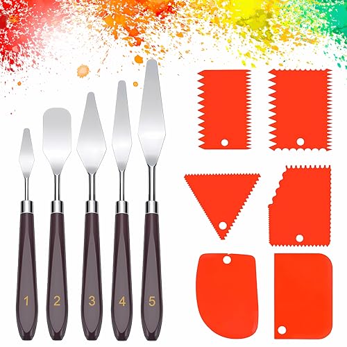 Major Brushes Abreißpalette Für Künstler – 40 Blatt A4, Acrylbeschichtet Für Öl- & Acrylfarben