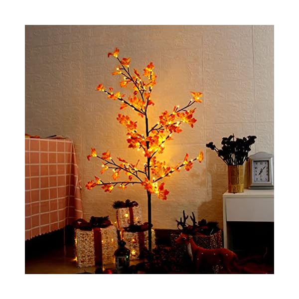 CCLIFE LED Ahorn Baum 150 180 cm innen Außen Weihnachten Christbaum Lichterbaum warmweiss Kaltweiß Weihnachtsbeleuchtung – Bild 5