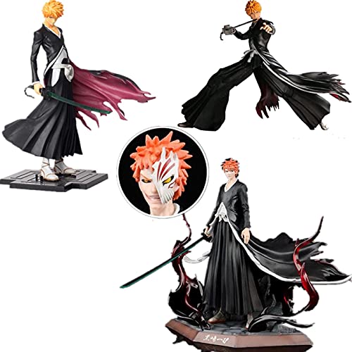 Action Figures Toys, Japanese Anime Bleach Kurosaki Ichigo PVC Action Figure Toy Game Statue Anime Figures Colletible Model Doll Great Gift for Kids Action Figures Toys, Japanese Anime Bleach Kurosaki Ichigo PVC Action Figure Toy Game Statue Anime Figures Colletible Model Doll Great Gift for Kids