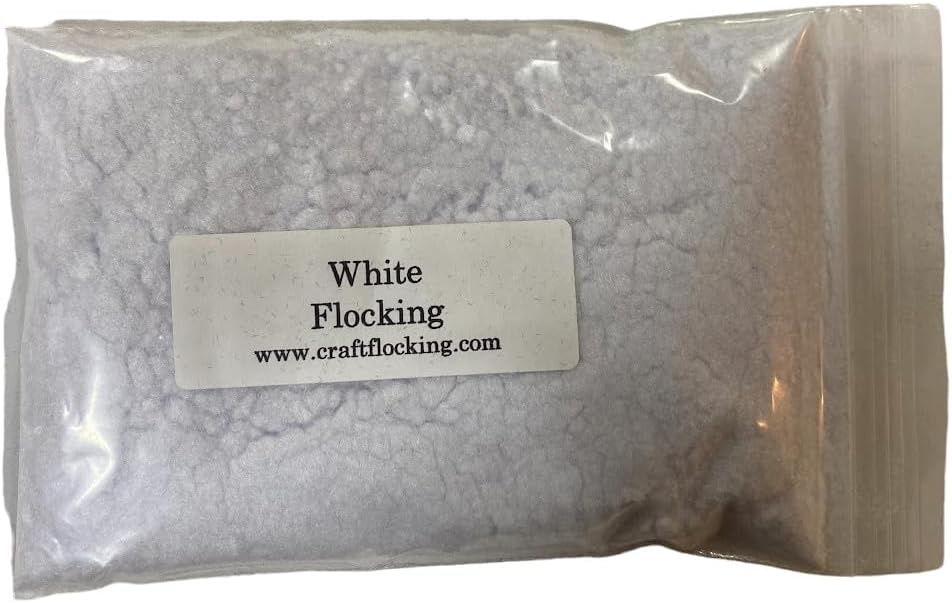 Generic Flocking Fibers 1 Ounce Package (White)