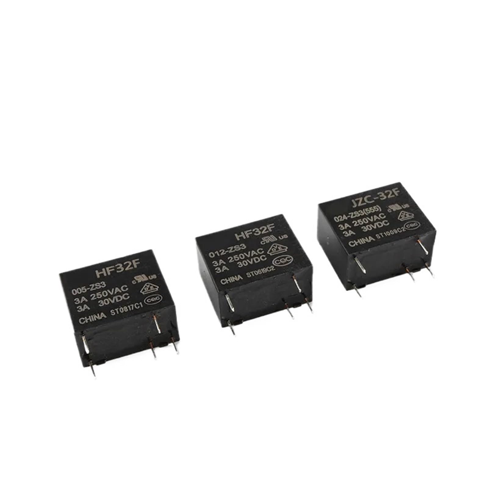Przekaźnik mocy JZC-32F-005-ZS3 JZC-32F-012-ZS3 JZC-32F-024-ZS3 przekaźnik mocy 10A 250 V AC 5-pinowy (JZC-32F-005-ZS3)