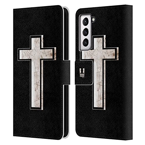 Housse Cuir Samsung S21 FE 5G Porcelaine Texturée Haut de Gamme