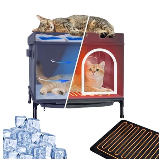 Dual Use Cat House with Fan