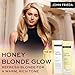 John Frieda Salon Blonde Honey Tone Perfecting Treatment with Protein-Peptide Complex, Hair Toner, Toner for Blonde Hair 4 fl oz
