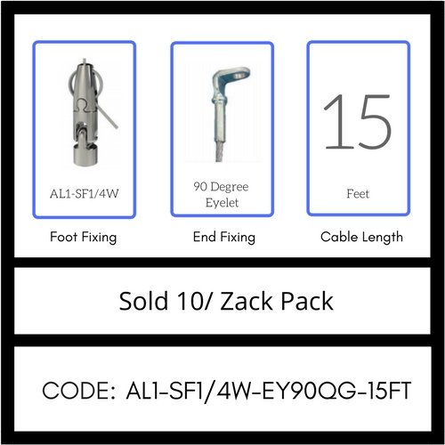 GRIPPLE UL Approved Angel Swivel Female 1/4