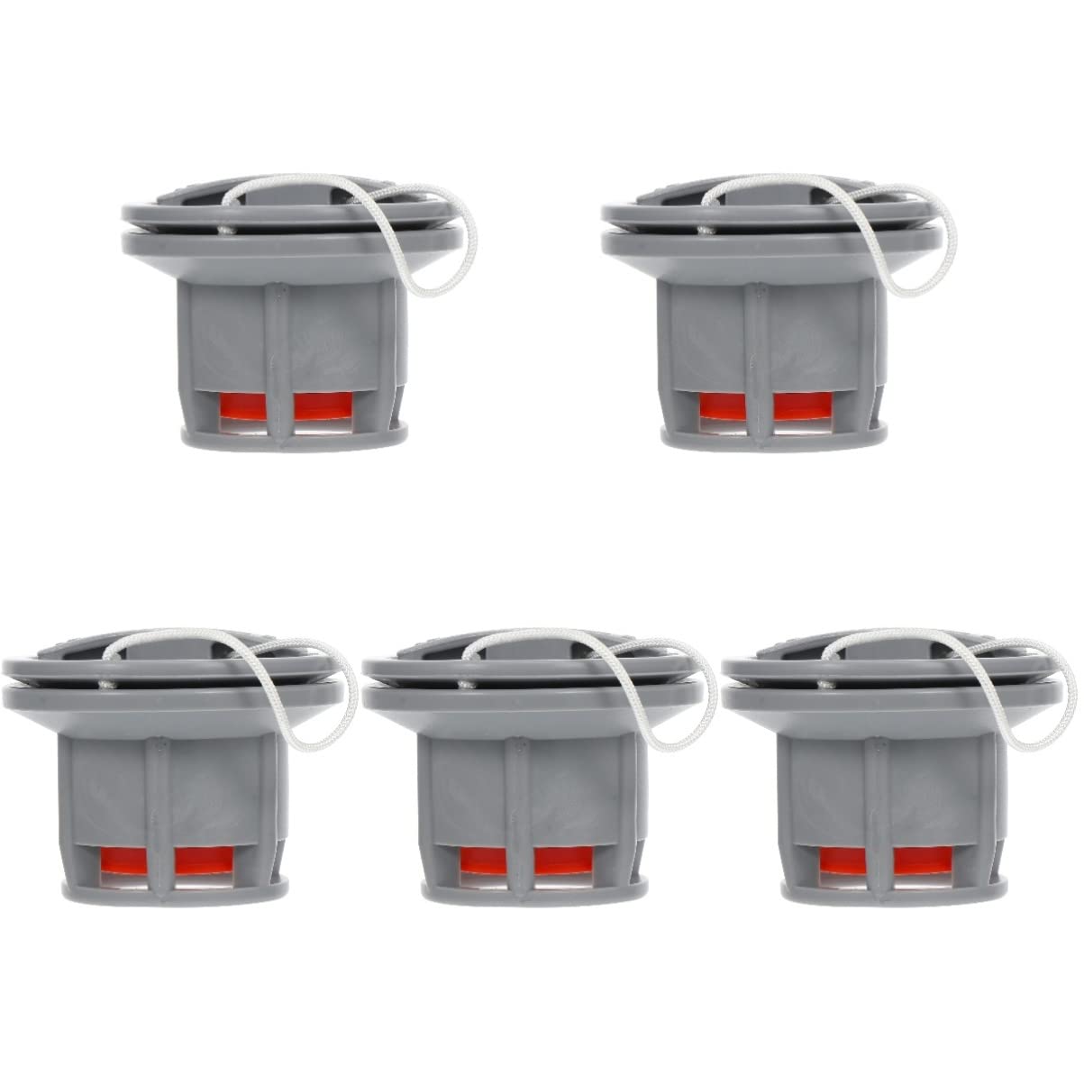 VORCOOL 5 Valvole Gonfiabili Valvola Dellaria A Otto Fori Valvola di Gonfiaggio per Barche Valvole Ad Alta Pressione Aria Pratica