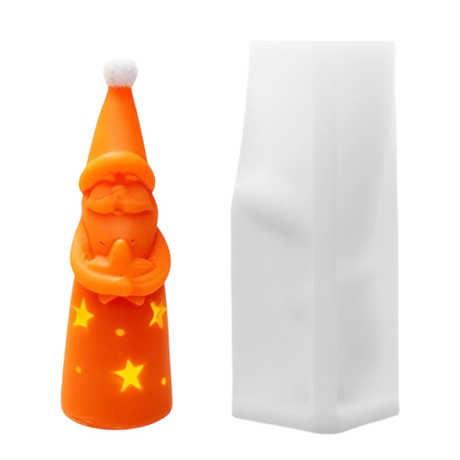 OSNIYAW Easy Releases Santa Christmas Sturdy Silicone Christmas Crafting for Projects Santa