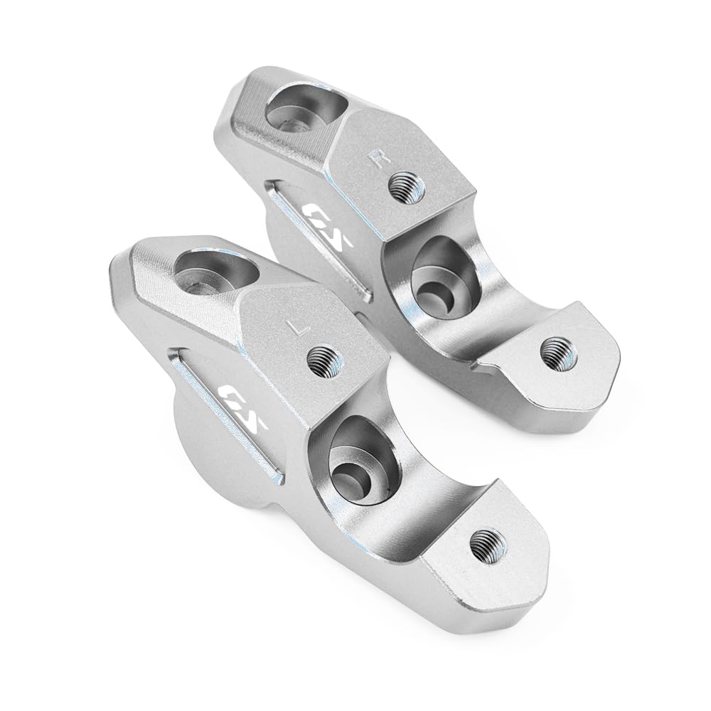 Kit Rallonge De Guidon En Aluminium CNC Pour BMW R1300GS / R1300GS Adventure (2023-2025) - Surélévation Et Confort Amélioré