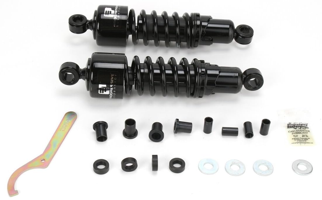 Amazon.com: Progressive Suspension 412-4071B Black Anodized