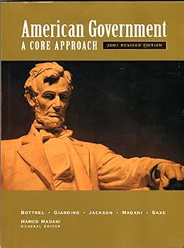 Paperback American Government A Core Approach 2001 Revised Edition Book