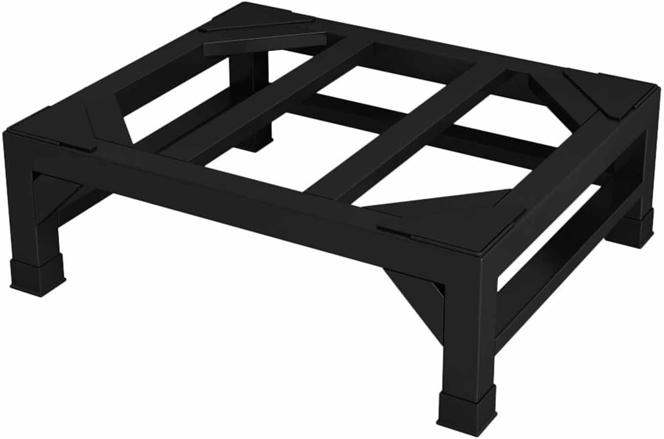 Soporte de nevera resistente y pedestal para lavadora y secadora, base universal resistente con 4 pies, ajustable para uso doméstico, 56 x 56 x 30 cm, 50 x 50 x 40 cm