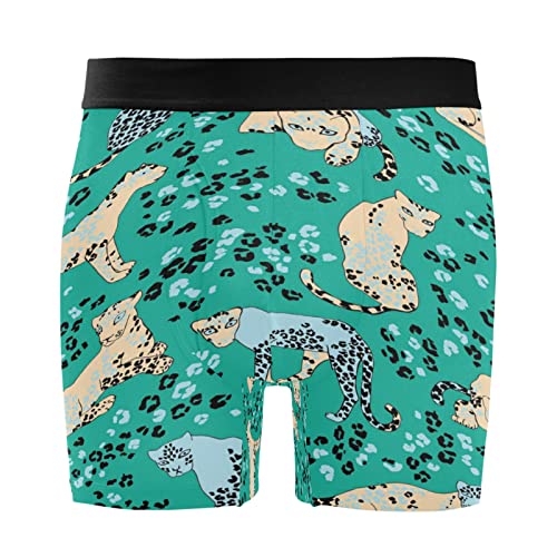 Bóxer para hombre calzoncillos pack de 2 ropa interior elástica ultrasuaves verde Vnurnrn floral