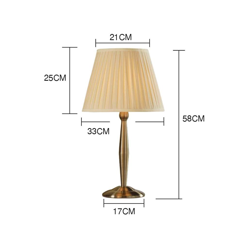 Lampa stołowa Lampa stołowa z tkaniny Lampka nocna do sypialni Salon Retro Lampy domowe Oświetlenie wewnętrzne Lampa stołowa
