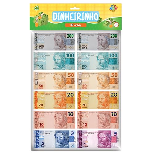 GGB Plast Kit Dinheirinho com 48 Notas