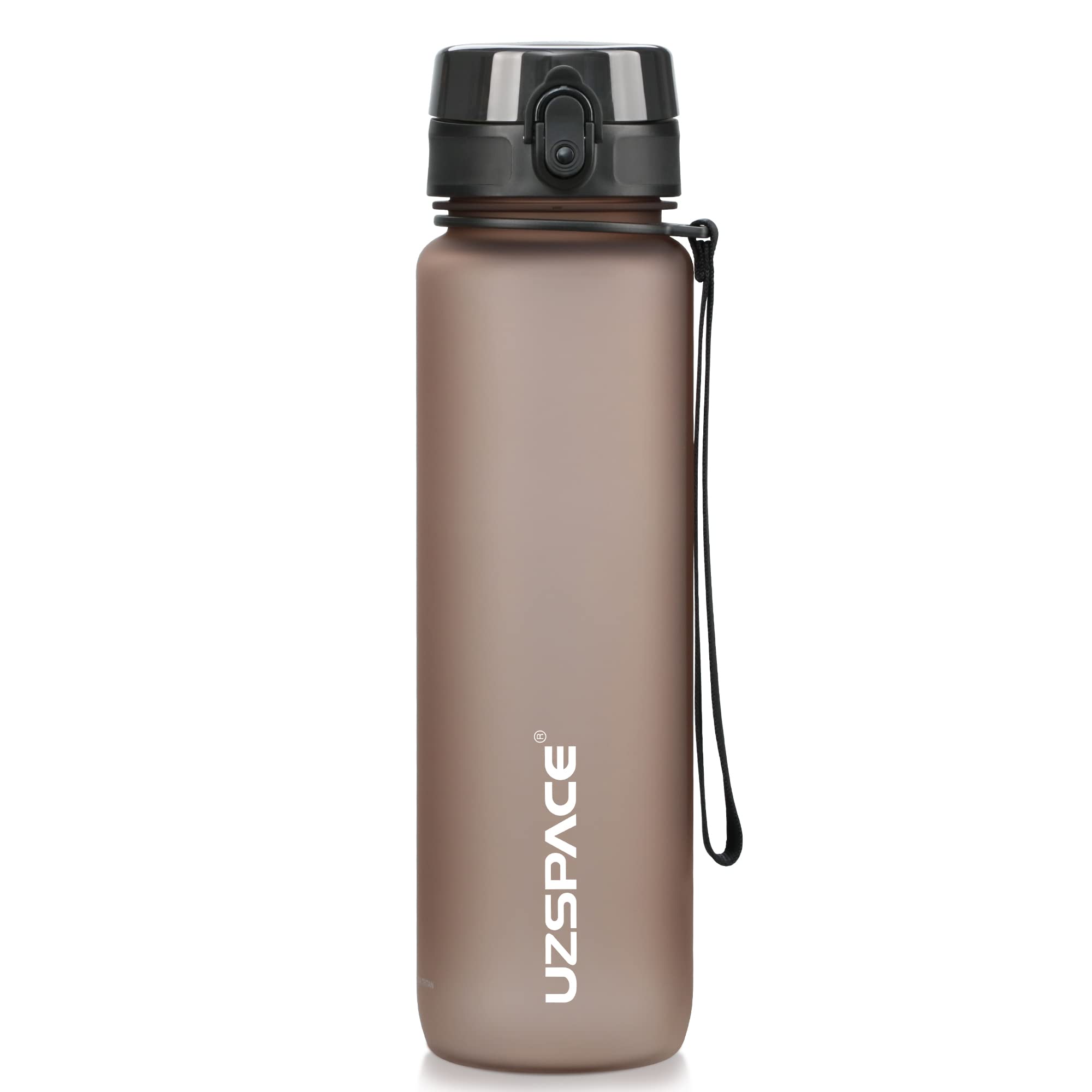 UZSPACE Botella Agua Deportiva,500ml/800ml/1000ml/1.5l, Tritan Botella Agua Sin BPA. Evitar Fugas de Agua y Ideal para el Ejercicio y los Deportes al Aire Libre — view 34
