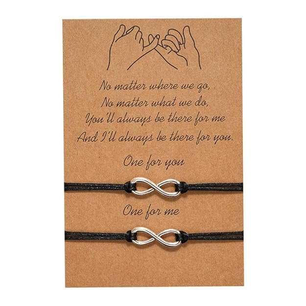 See full amazon price history chart for Kaushey loom & craft Pinky Promise Infinity Friendship Best Friend Birthday Gifts Matching Long Distance Bracelet For Couple Sister Mother Daughter For Unisex Adult (Set Of 2) Kaushey loom & craft Pinky Promise Infinity Friendship Best Friend Birthday Gifts Matching Long Distance Bracelet For Couple Sister Mother Daughter For Unisex Adult (Set Of 2) (B09YJSJ8D8) Amazon Price History, Amazon Price Tracker