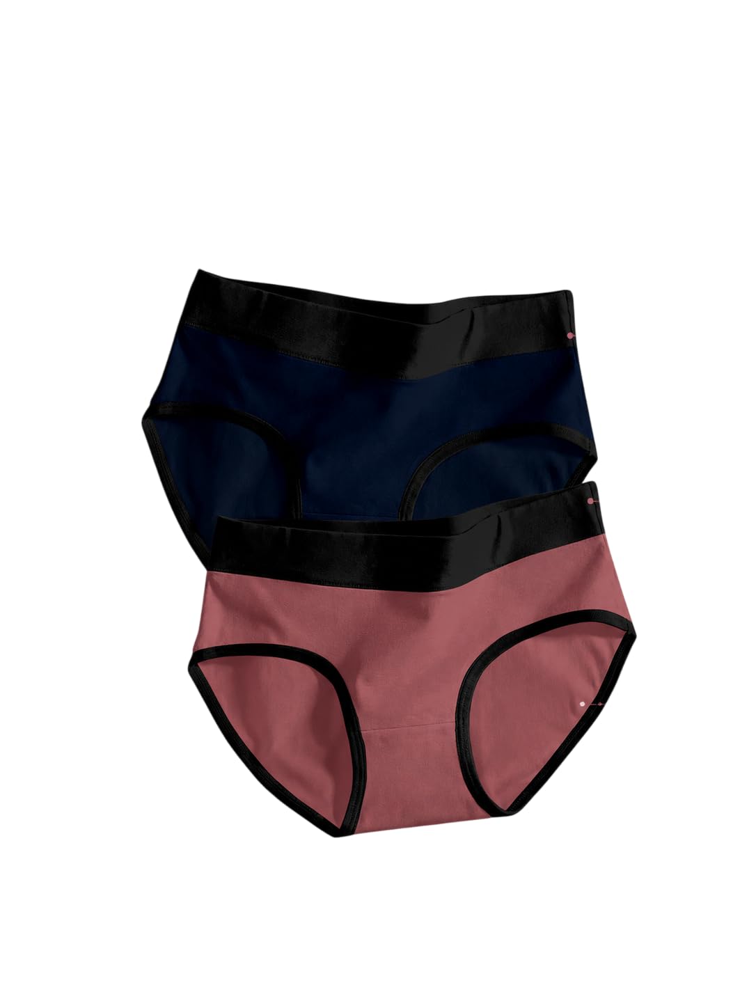 Premium Cotton Blend Full Coverage Women's Stretchable Breathable Everyday Comfort Hipster Panties Soft Seamless Innerwear Briefs Pack of 2-picture-50
