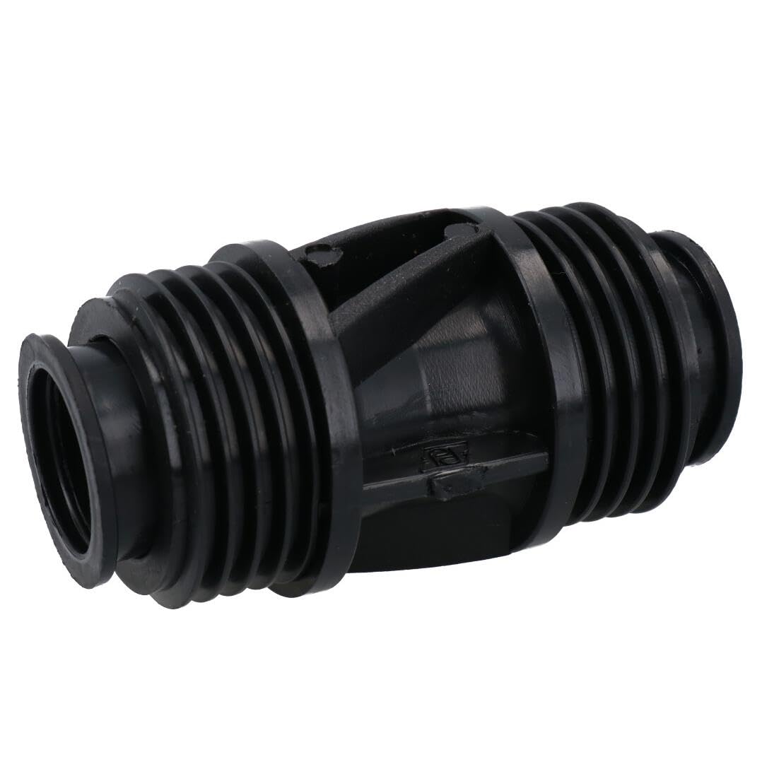 20 x 20 mm MDPE Conector de acoplamiento de compresión de tubo recto 10 unidades