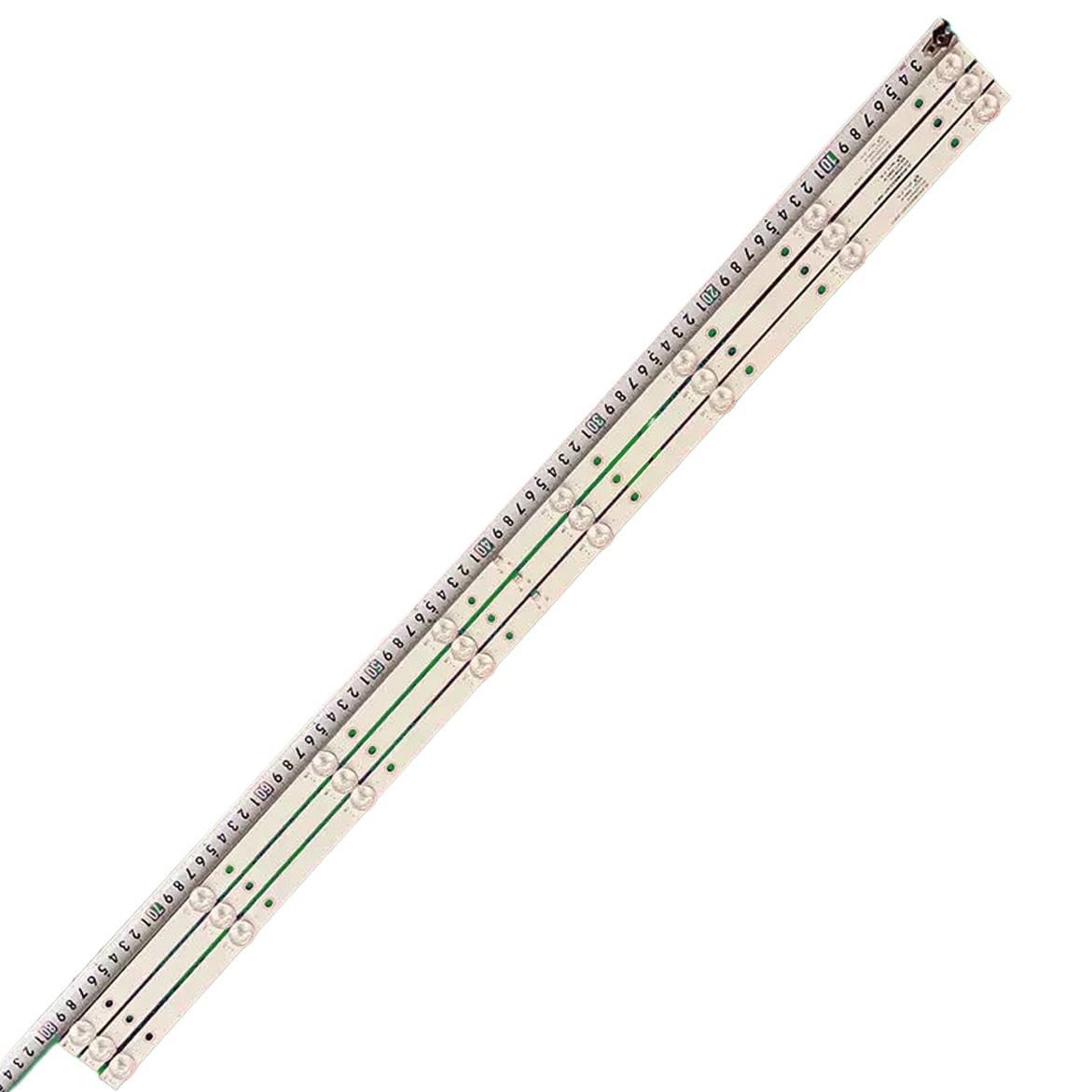 Taśma LED do JS-JP42DM082ED.007L(00813) R72-42D04-010 SW-LED42BB200 FLTV-43A210 EX-43FS004B SW-LED42SB300 42LEX-7143/FTS2C(5kit-15pcs)