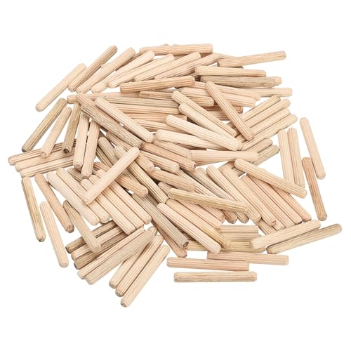 uxcell 100pc goupilles en bois 0.237 x 1-3/4", menuiserie et bricolage