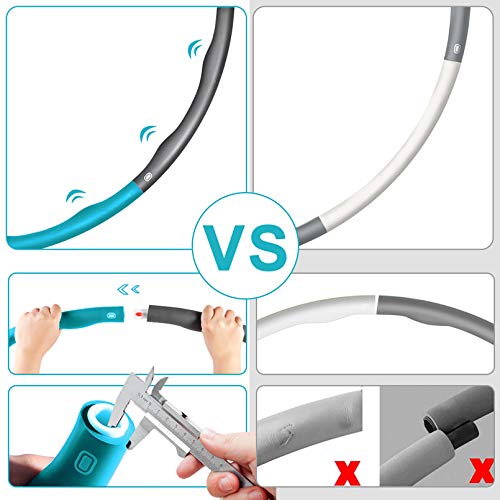Hula-Hoop-Reifen ZIMAIC für Fitness und Gewichtsabnahme