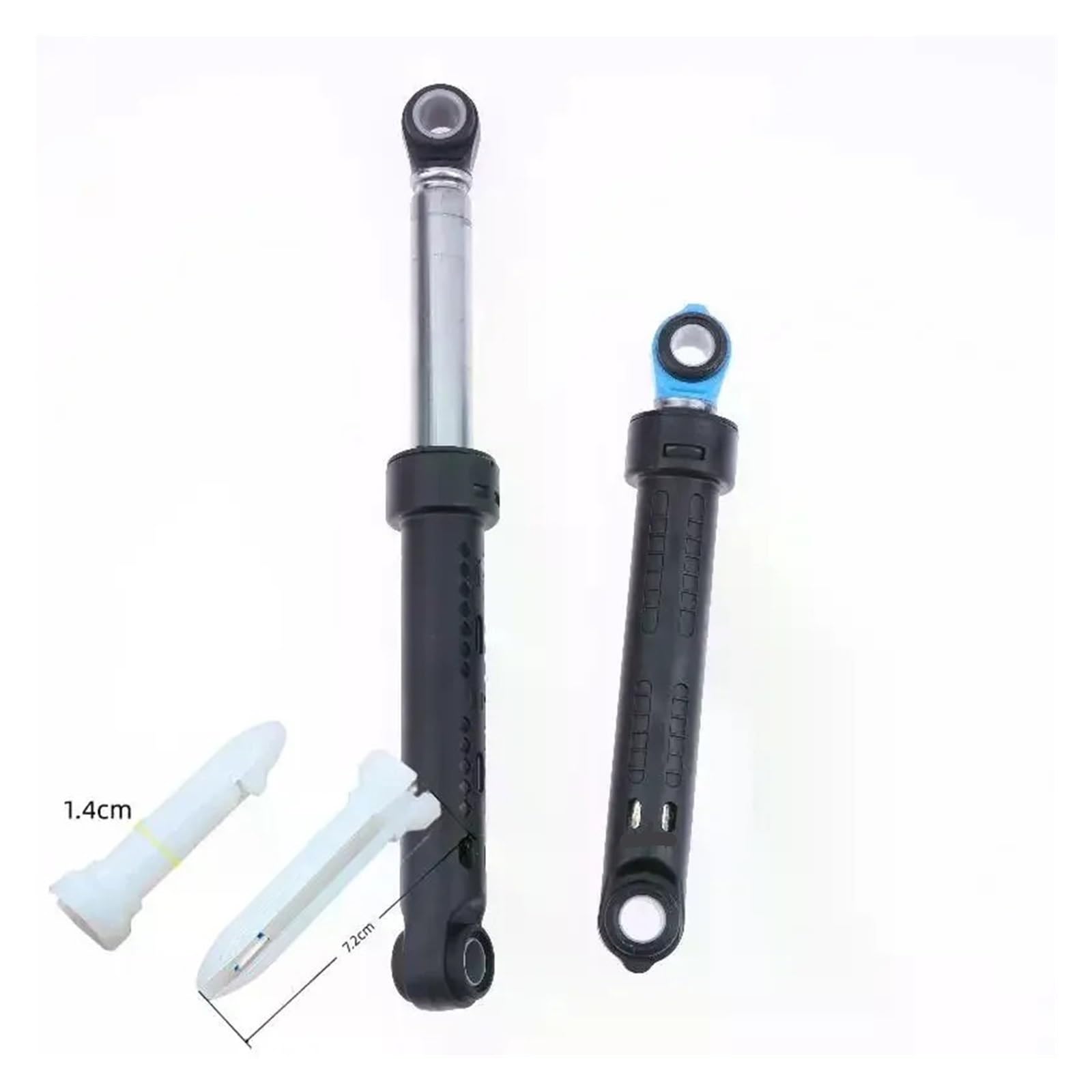 Amortiguador, Compatible con Beko, lavadora de tambor frontal(120N 2pcs)