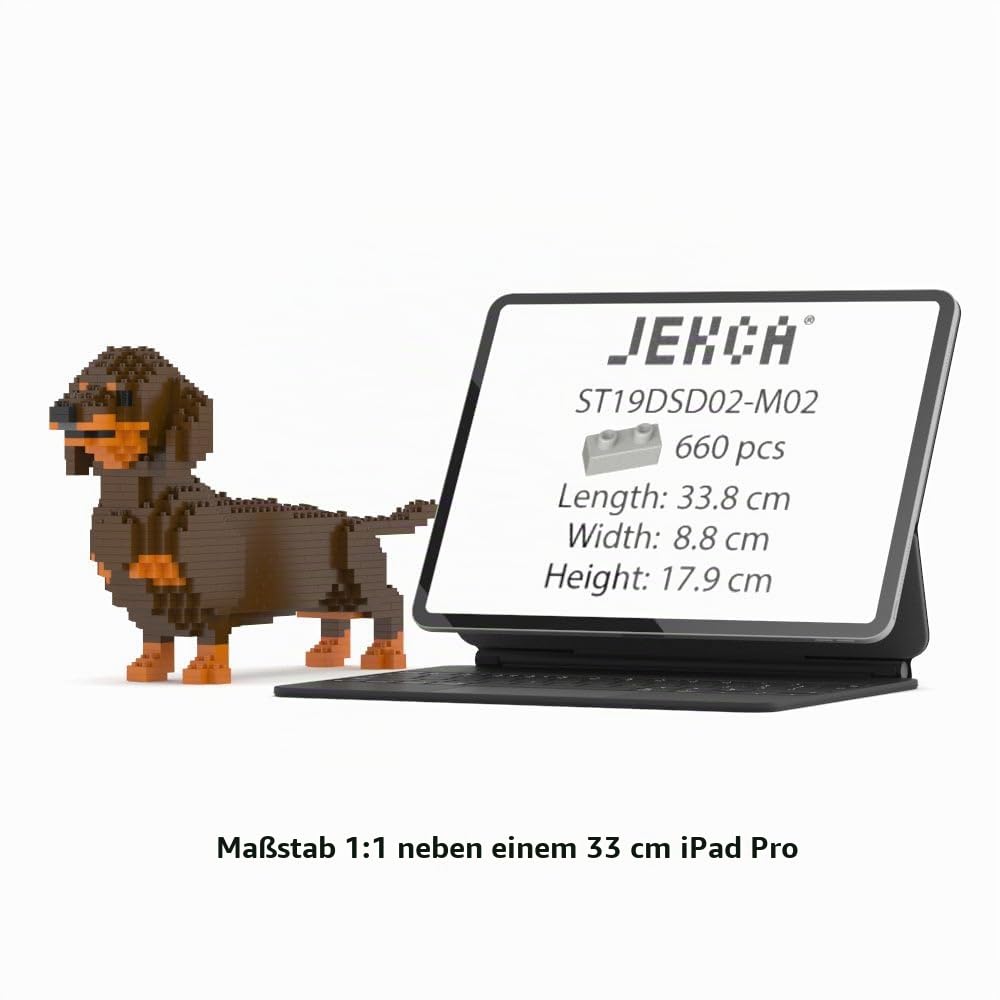 JEKCA Bricks Dachshund 02-M02 ST19DSD02-M02