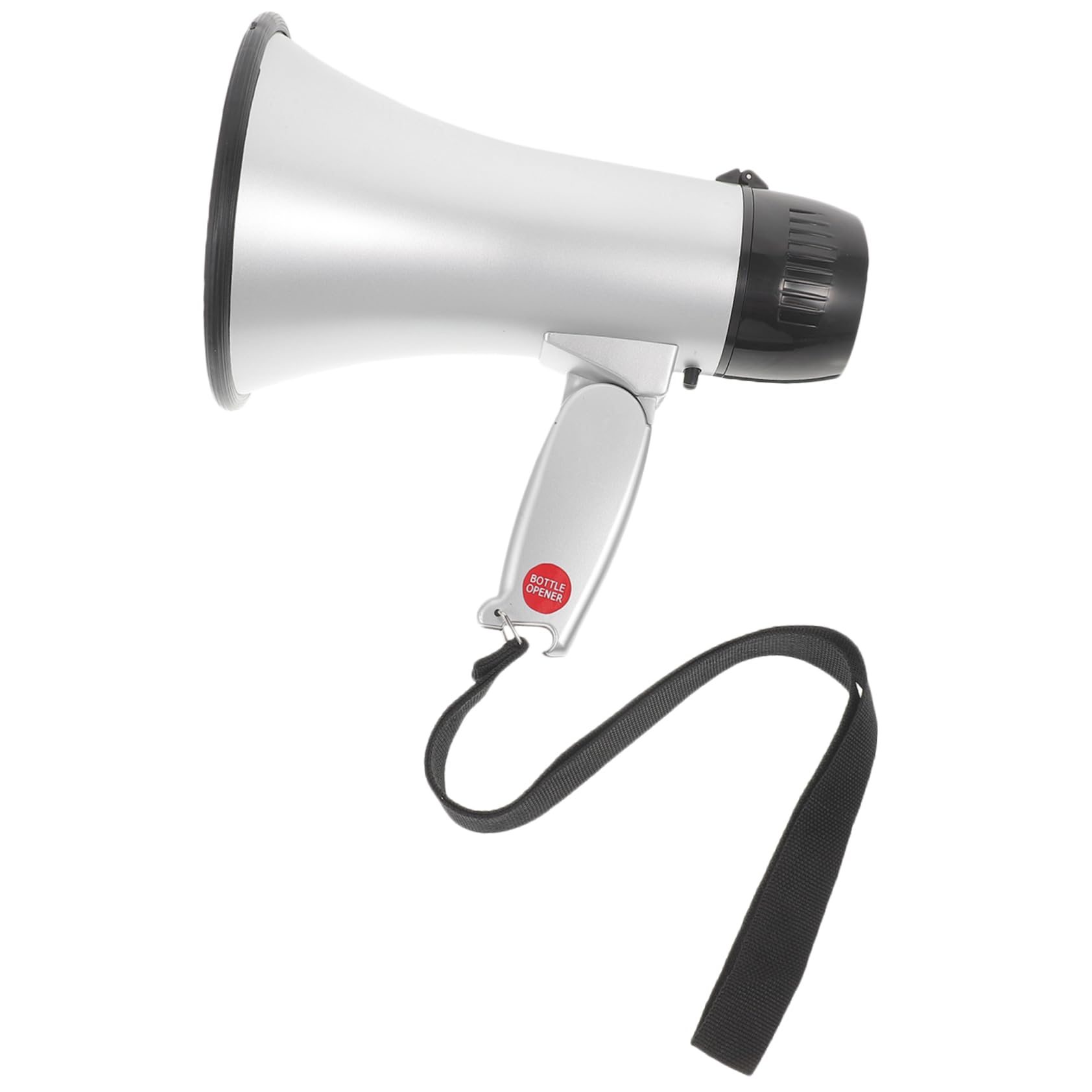 Abaodam Small Megaphone Bullhorn for Cheerleading Events Portable Battery Operated Speaker with Recording for Sports Games and Rallies Convenient Usage Batteries Not Included