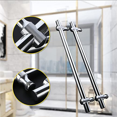 Accesorio de hardware de puerta de vidrio para ducha y muebles de baño corredizos 4