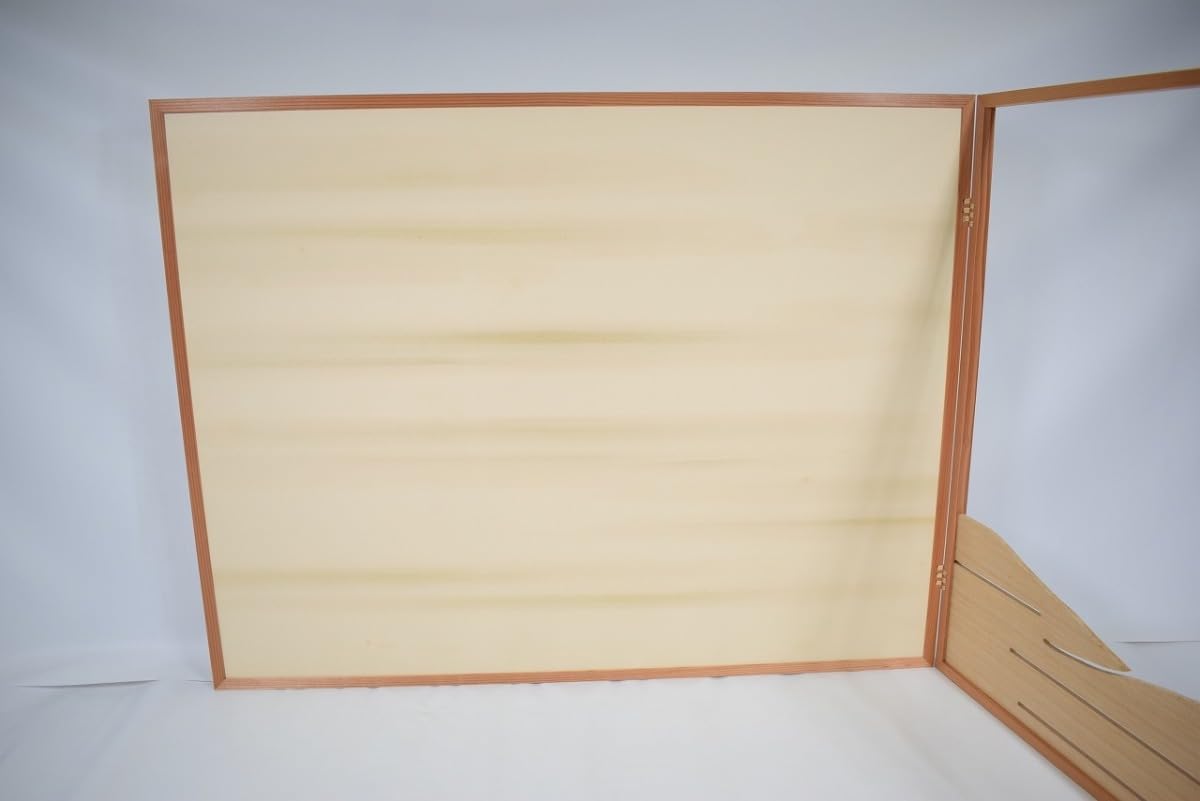 茶道具 風炉先 杉縁 遠山霞 肩袖 泥引 風炉先屏風 茶道 07-